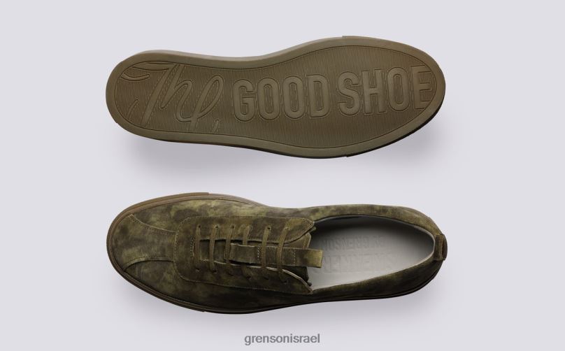 גברים ירוק נעלי ספורט 1 Grenson J4F4Z173 נעלי ספורט