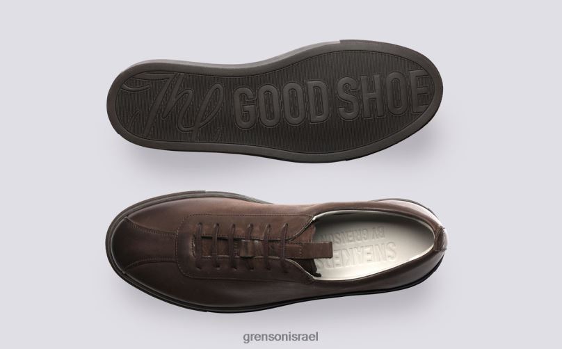 גברים חום נעלי ספורט 1 Grenson J4F4Z175 נעלי ספורט
