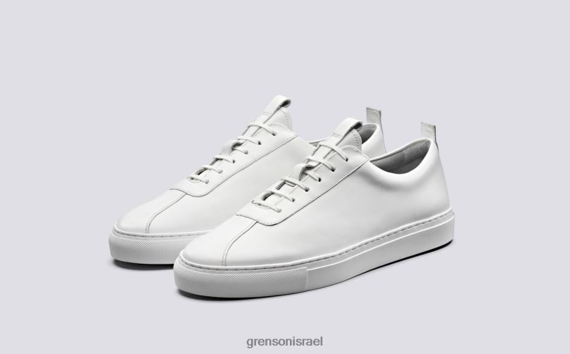 גברים לבן נעלי ספורט 1 Grenson J4F4Z177 נעלי ספורט