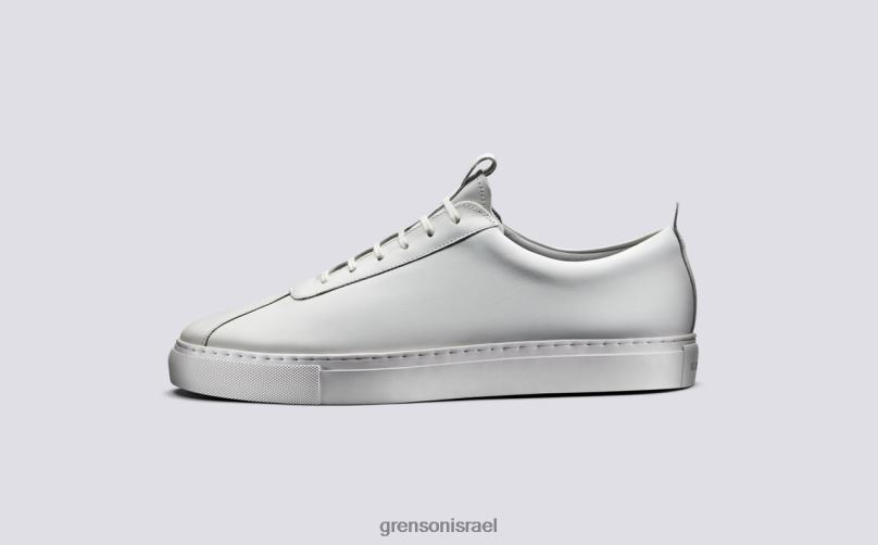גברים לבן נעלי ספורט 1 Grenson J4F4Z177 נעלי ספורט