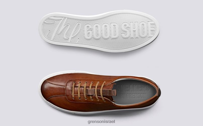 גברים לְהִשְׁתַזֵף נעלי ספורט 1 Grenson J4F4Z180 נעלי ספורט