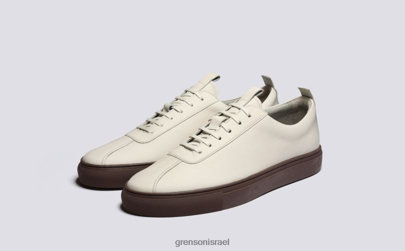 גברים צבע קרם נעלי ספורט 1 Grenson J4F4Z206 נעלי ספורט