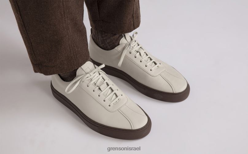 גברים צבע קרם נעלי ספורט 1 Grenson J4F4Z206 נעלי ספורט
