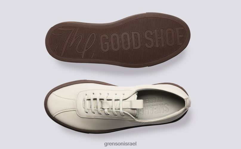 נשים צבע קרם נעלי ספורט 1 Grenson J4F4Z363 נעלי ספורט