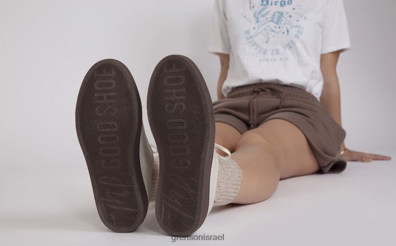 נשים צבע קרם נעלי ספורט 1 Grenson J4F4Z363 נעלי ספורט
