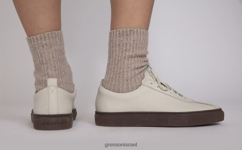 נשים צבע קרם נעלי ספורט 1 Grenson J4F4Z363 נעלי ספורט