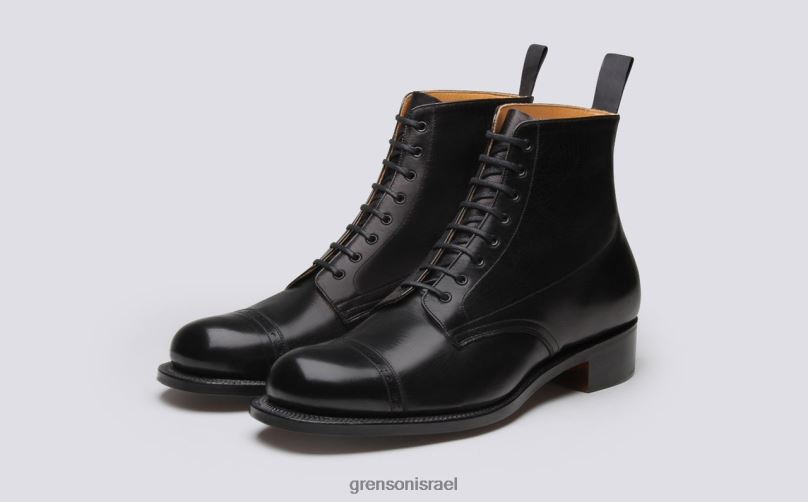 גברים שָׁחוֹר נעל 1 Grenson J4F4Z37 מגפיים