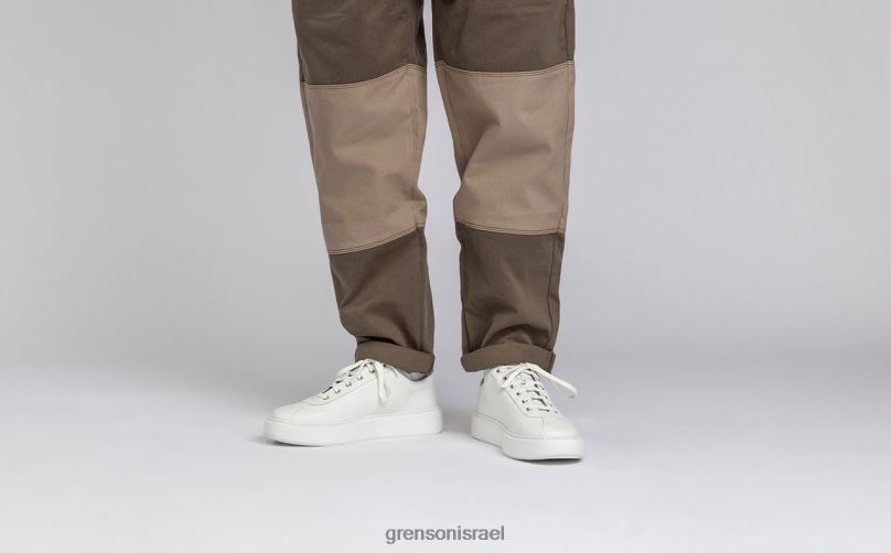 גברים לבן נעלי ספורט 30 Grenson J4F4Z183 נעלי ספורט