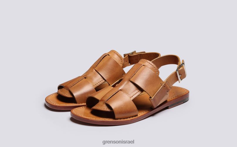 נשים ג'ינג'ר מבריק וילה 3 Grenson J4F4Z386 סנדלים