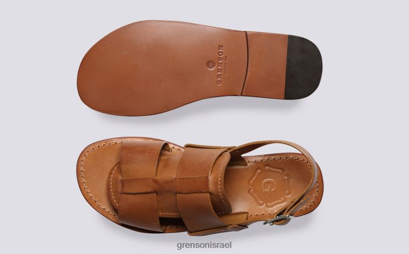 נשים ג'ינג'ר מבריק וילה 3 Grenson J4F4Z386 סנדלים