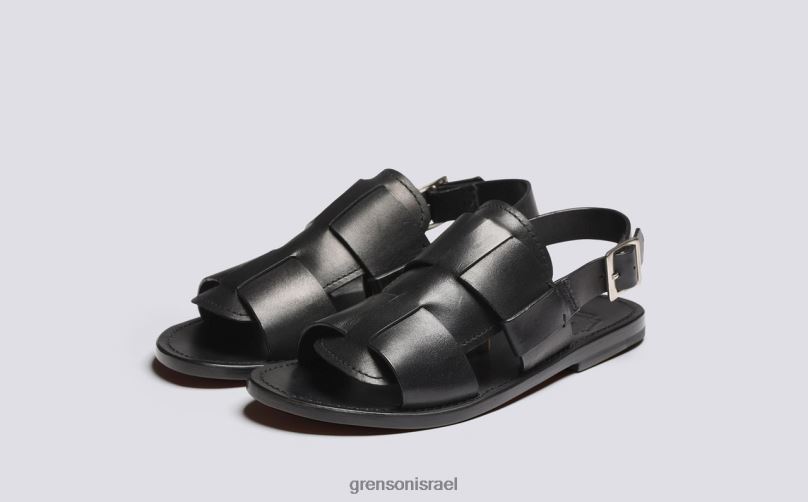 נשים שָׁחוֹר וילה 3 Grenson J4F4Z388 סנדלים