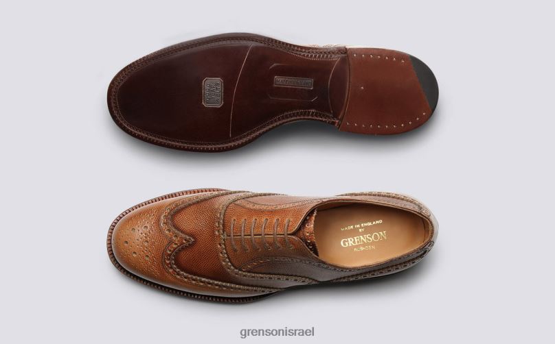 גברים לְהִשְׁתַזֵף נעל 4 Grenson J4F4Z95 נעליים רשמיות