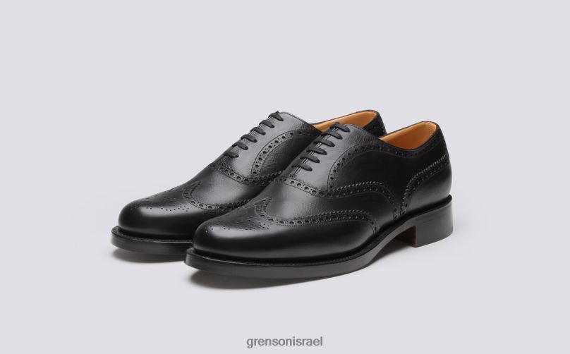 גברים שָׁחוֹר נעל 4 Grenson J4F4Z96 נעליים רשמיות