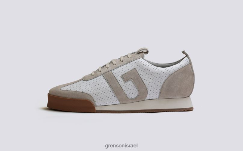 גברים בז' נעלי ספורט 51 Grenson J4F4Z191 נעלי ספורט