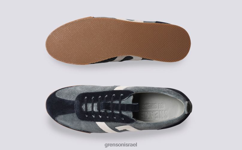 גברים כְּחוֹל נעלי ספורט 51 Grenson J4F4Z194 נעלי ספורט
