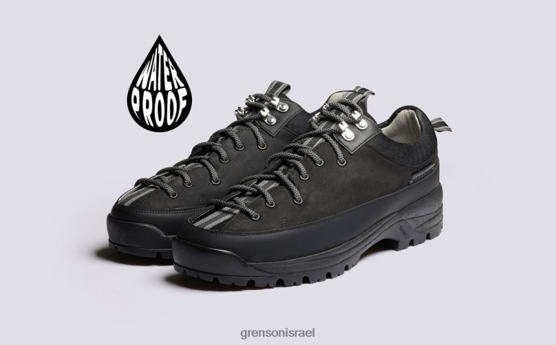 גברים שָׁחוֹר נעלי ספורט 70 Grenson J4F4Z63 מגפיים
