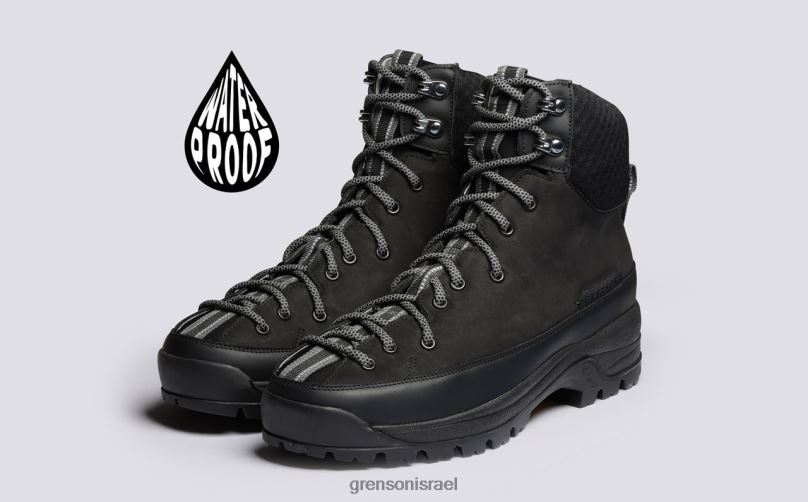 נשים שָׁחוֹר נעלי ספורט 71 Grenson J4F4Z289 מגפיים