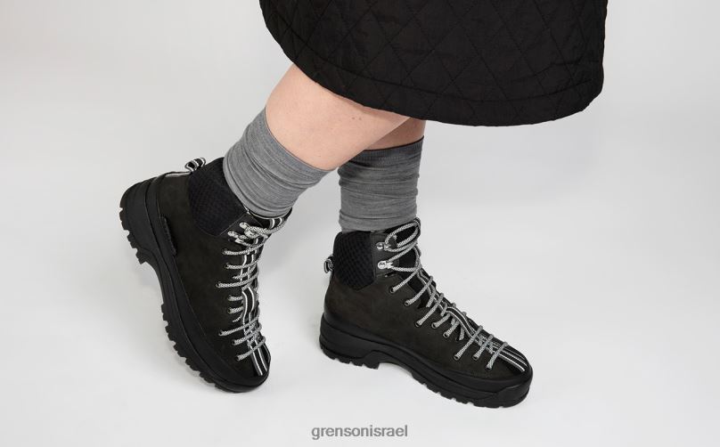 נשים שָׁחוֹר נעלי ספורט 71 Grenson J4F4Z289 מגפיים