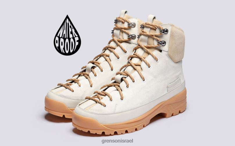 נשים לבן נעלי ספורט 71 Grenson J4F4Z291 מגפיים