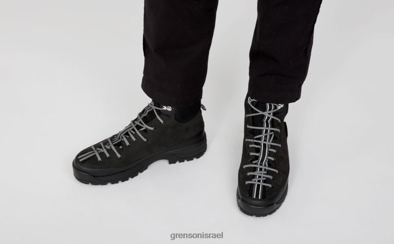 גברים שָׁחוֹר נעלי ספורט 71 Grenson J4F4Z42 מגפיים