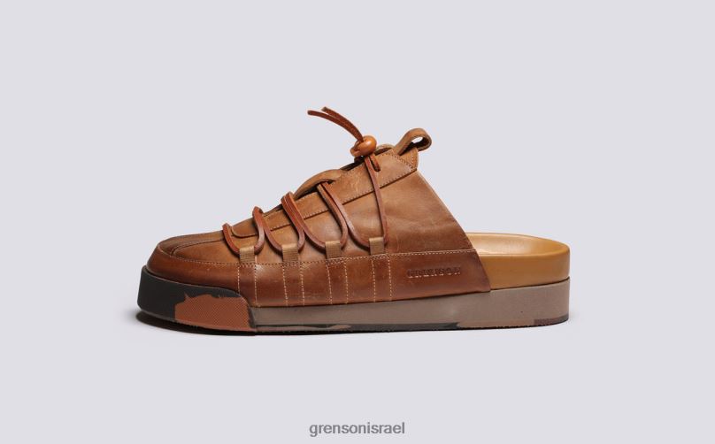 גברים ג'ינג'ר מבריק נעלי ספורט 75 Grenson J4F4Z202 נעלי ספורט
