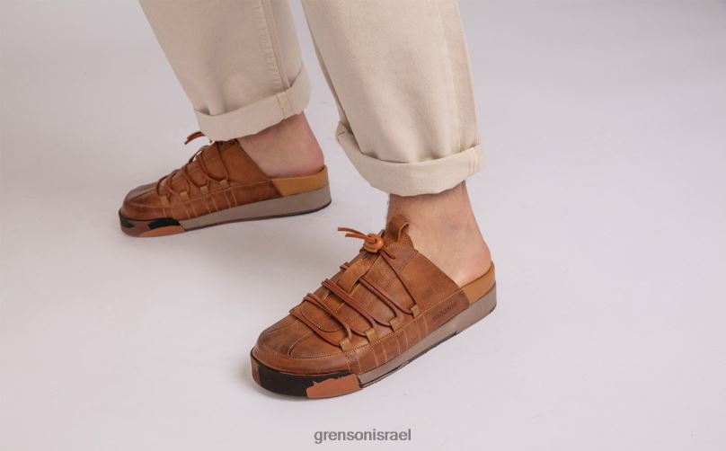 גברים ג'ינג'ר מבריק נעלי ספורט 75 Grenson J4F4Z202 נעלי ספורט
