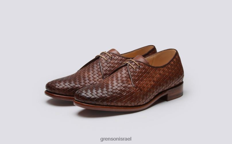 גברים חום נעל 7 Grenson J4F4Z97 נעליים רשמיות