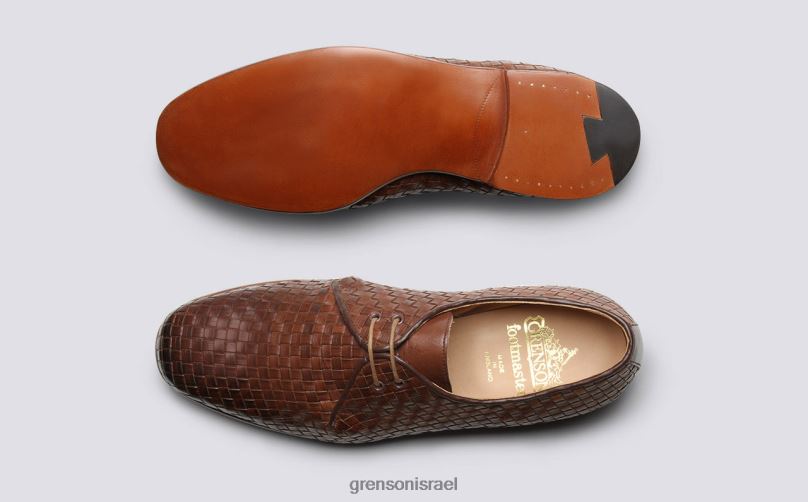 גברים חום נעל 7 Grenson J4F4Z97 נעליים רשמיות