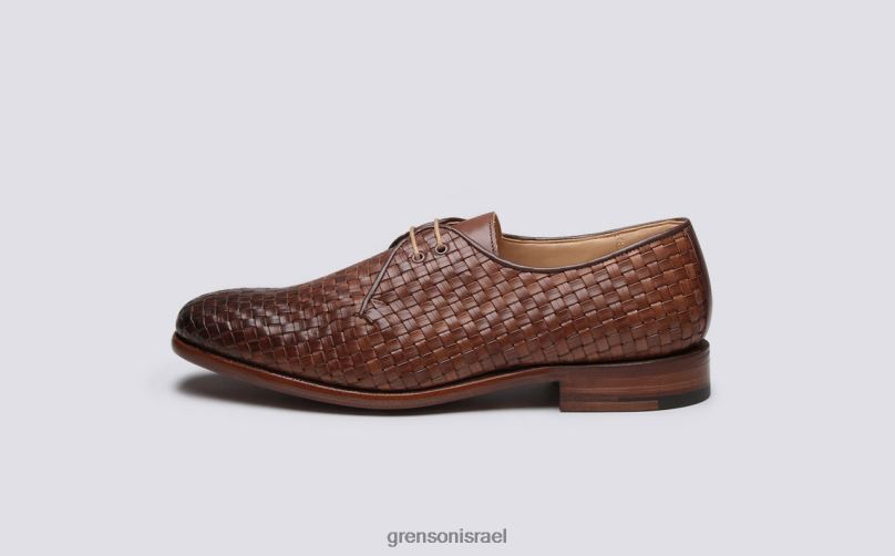 גברים חום נעל 7 Grenson J4F4Z97 נעליים רשמיות