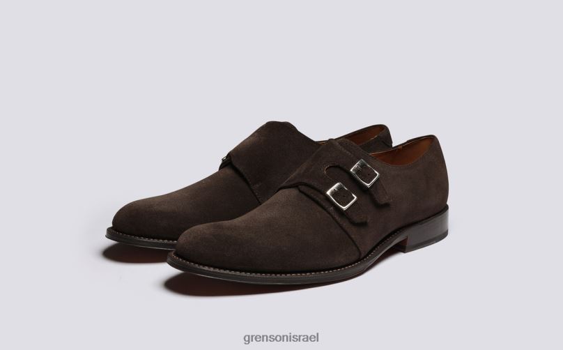 גברים חום כהה עליית גג Grenson J4F4Z101 נעליים רשמיות