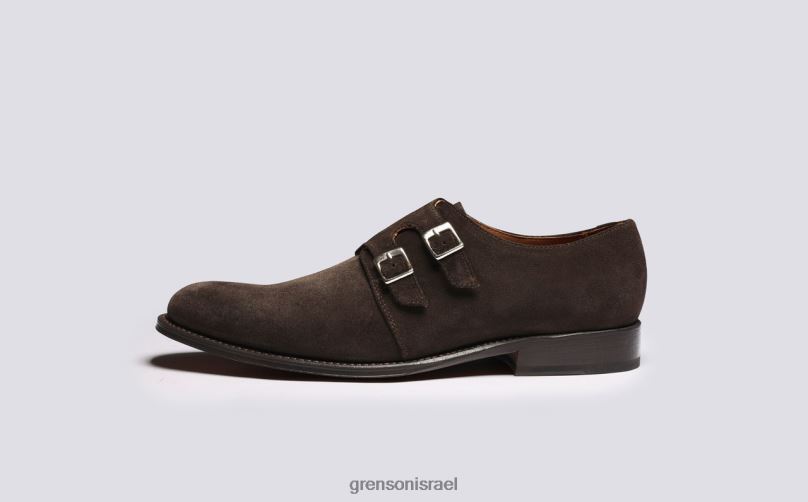 גברים חום כהה עליית גג Grenson J4F4Z101 נעליים רשמיות
