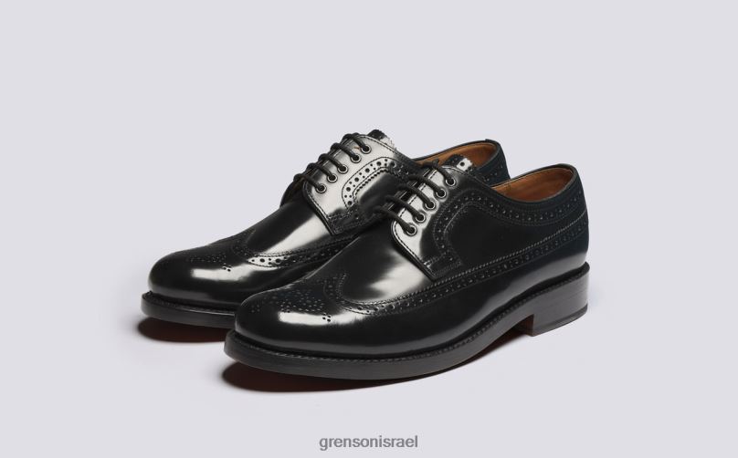 גברים שָׁחוֹר סיד Grenson J4F4Z102 נעליים רשמיות