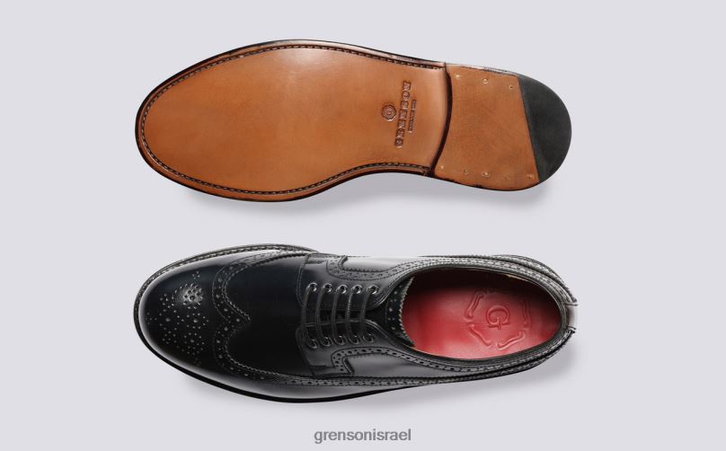 גברים שָׁחוֹר סיד Grenson J4F4Z102 נעליים רשמיות