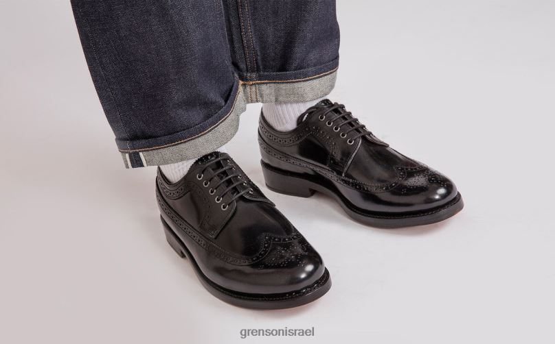 גברים שָׁחוֹר סיד Grenson J4F4Z102 נעליים רשמיות
