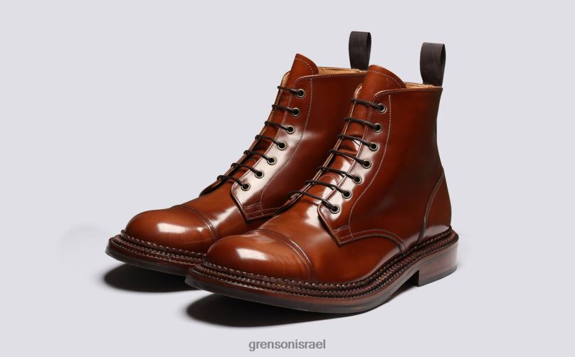 גברים חום דזמונד Grenson J4F4Z11 מגפיים