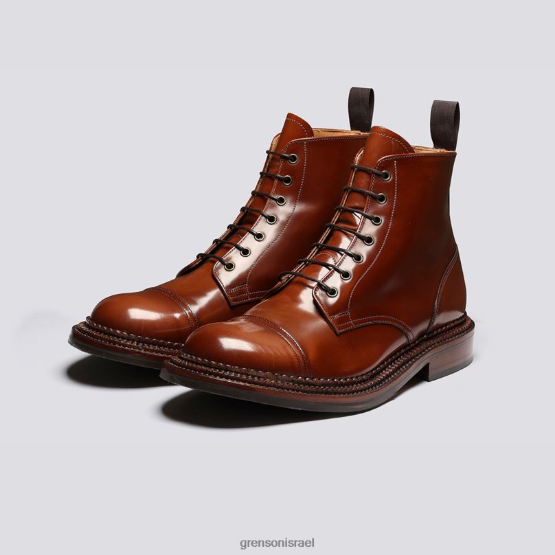גברים חום דזמונד Grenson J4F4Z11 מגפיים