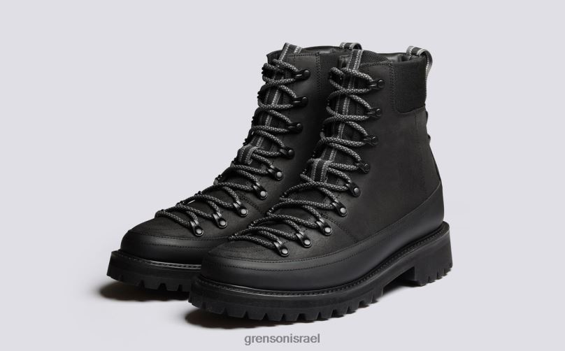 גברים שָׁחוֹר בריידי טק Grenson J4F4Z12 מגפיים