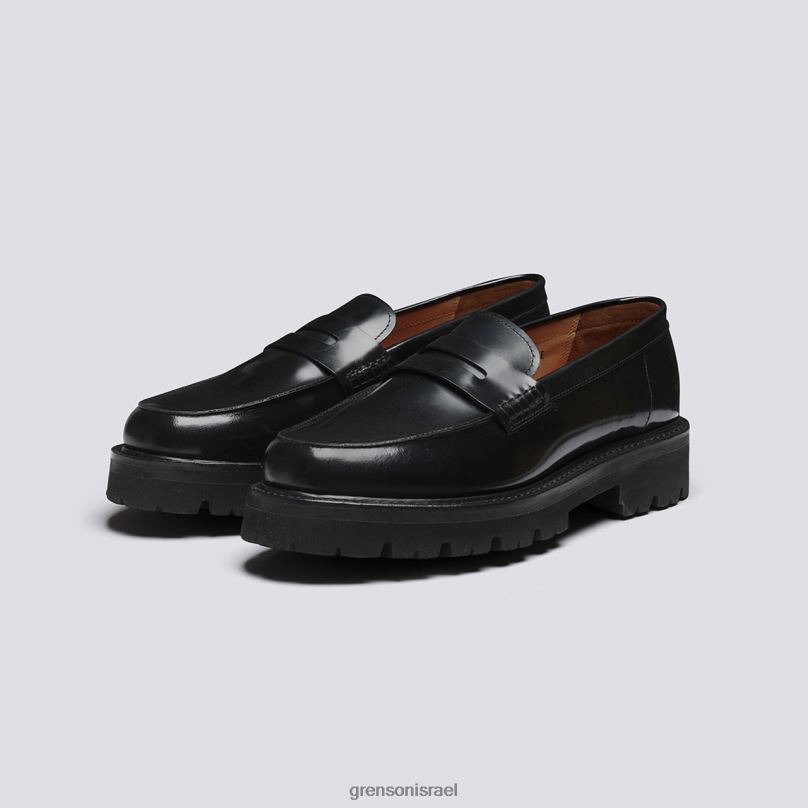 גברים שָׁחוֹר ג'פרסון Grenson J4F4Z129 מוֹקָסִינִים