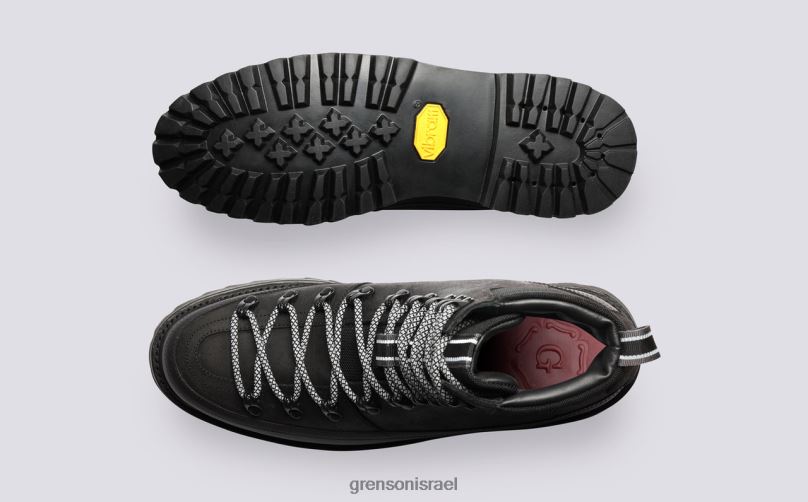 גברים שָׁחוֹר בריידי טק Grenson J4F4Z12 מגפיים