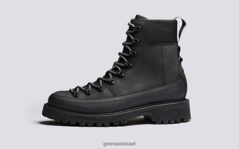 גברים שָׁחוֹר בריידי טק Grenson J4F4Z12 מגפיים