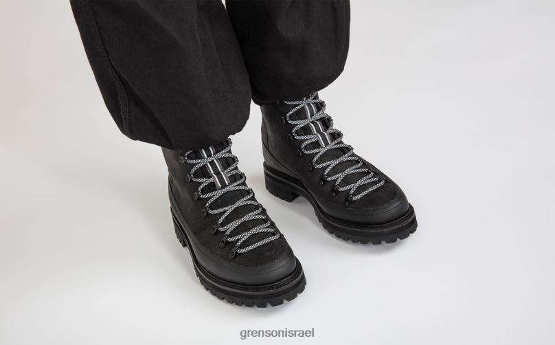 גברים שָׁחוֹר בריידי טק Grenson J4F4Z12 מגפיים
