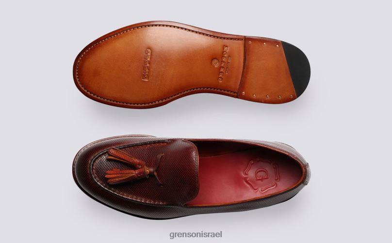 גברים לְהִשְׁתַזֵף מרלין Grenson J4F4Z132 מוֹקָסִינִים
