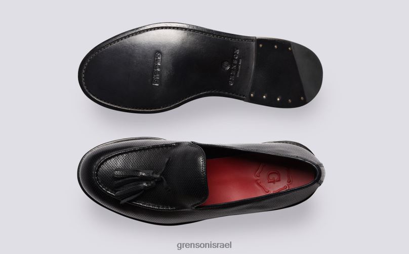 גברים שָׁחוֹר מרלין Grenson J4F4Z133 מוֹקָסִינִים