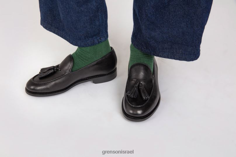 גברים שָׁחוֹר מרלין Grenson J4F4Z133 מוֹקָסִינִים