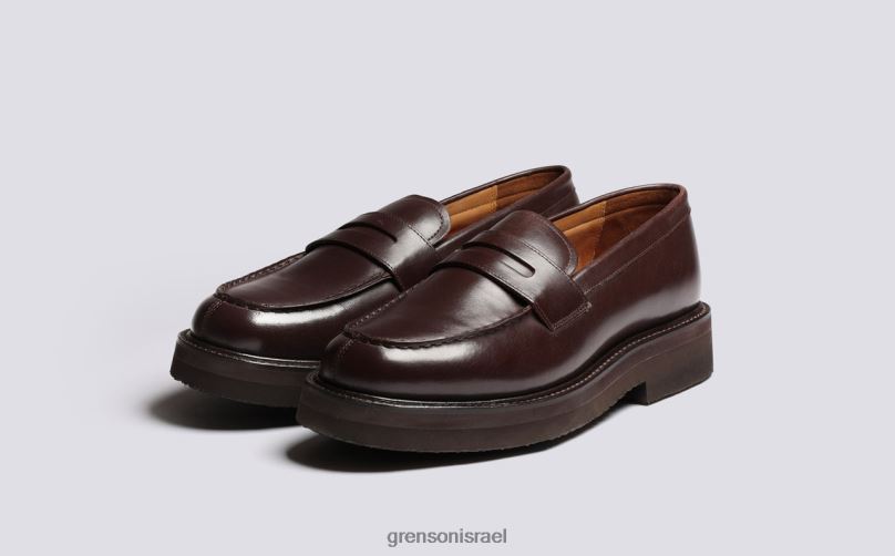 גברים חום פיטר Grenson J4F4Z136 מוֹקָסִינִים