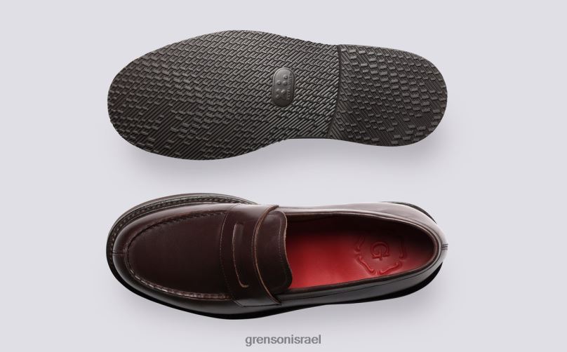 גברים חום פיטר Grenson J4F4Z136 מוֹקָסִינִים