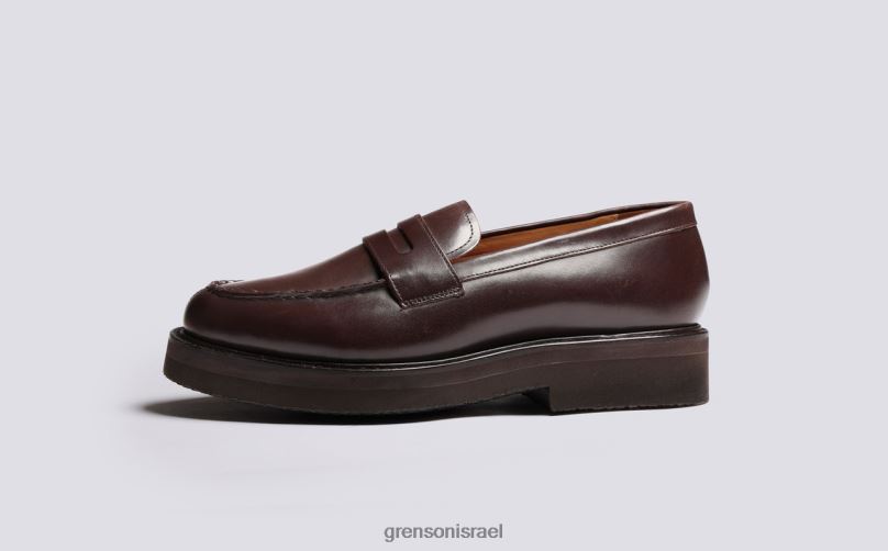 גברים חום פיטר Grenson J4F4Z136 מוֹקָסִינִים