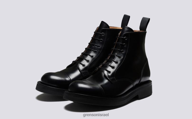 גברים שָׁחוֹר דזמונד Grenson J4F4Z14 מגפיים