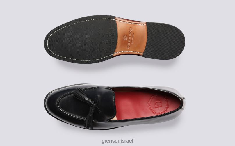 גברים שָׁחוֹר מרל Grenson J4F4Z141 מוֹקָסִינִים