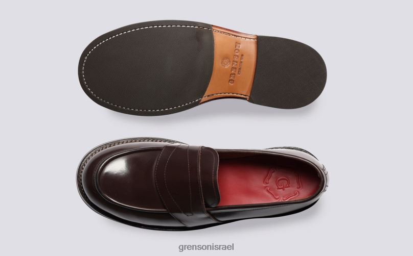 גברים חום ארני Grenson J4F4Z143 מוֹקָסִינִים